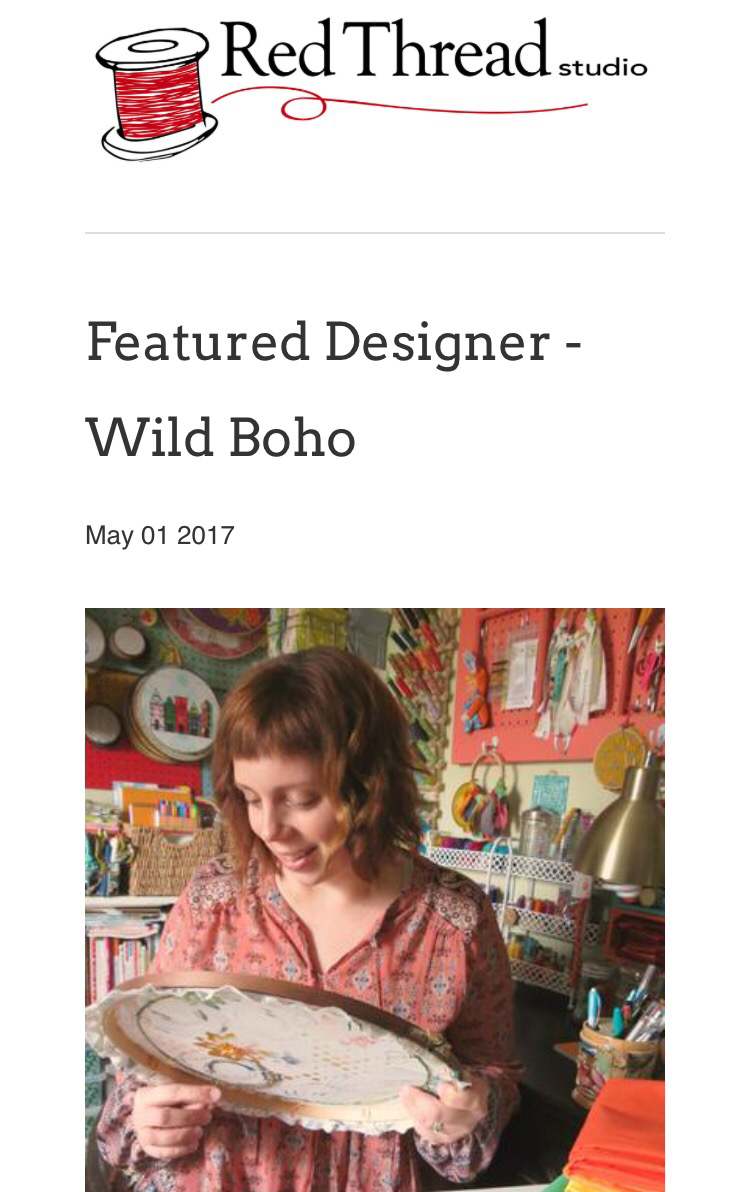 Red Thread Studio Interview – wildboho